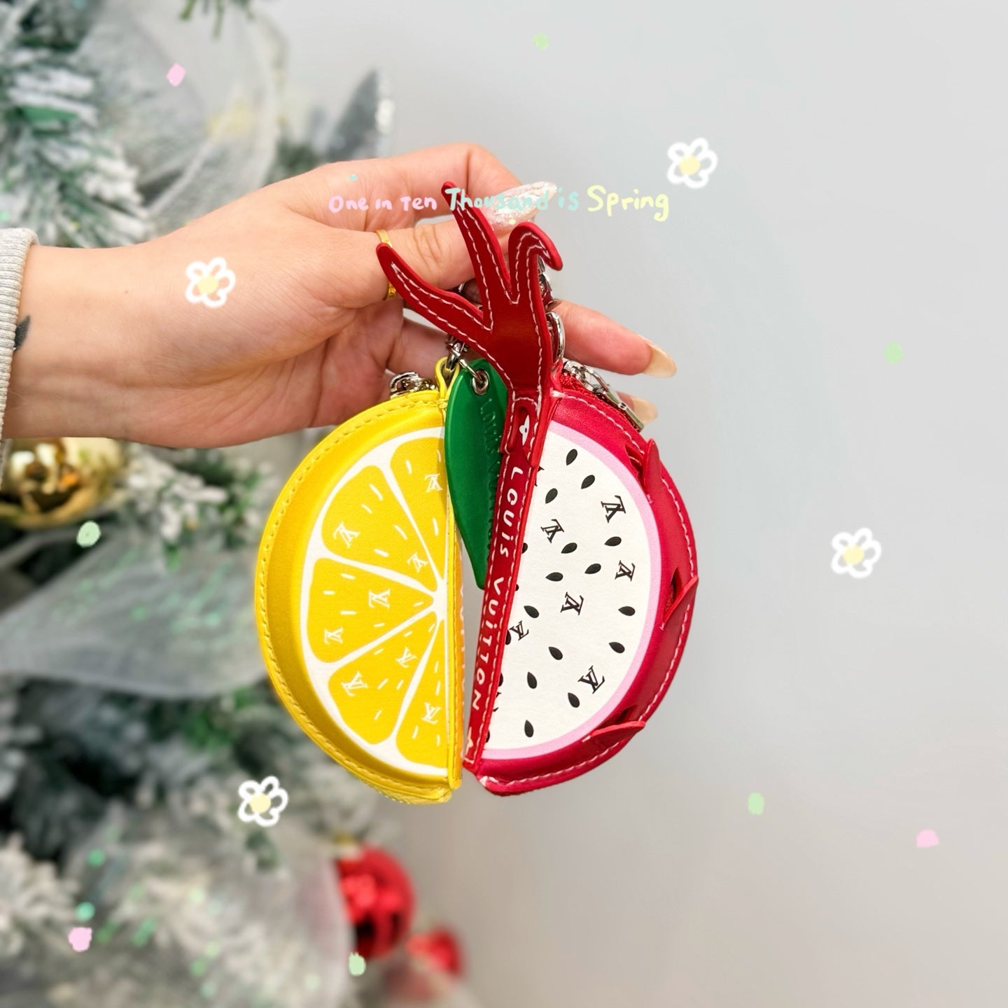 Dragon Fruit Bag Charm