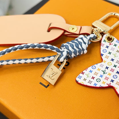 Lock And Bloom Stacking Bag Charm